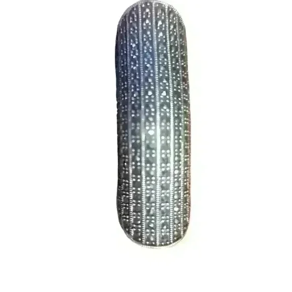 Sterling silver and maquisite ring sz 8 - Picture 3 of 3